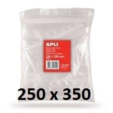 BOLSAS AUTOCIERRE 250X350MM PAQUETE DE 100UDS APLI ( 13133 )