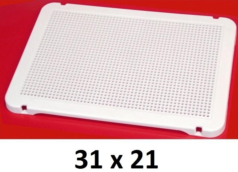 PEGS 6 PLACAS BLANCAS MINILAND