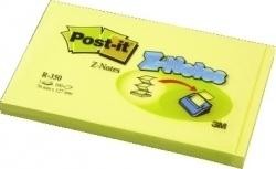 NOTAS ADHESIVAS POST-IT Z-NOTES 100 HOJAS AMARILLO 76X127MM FT510000100