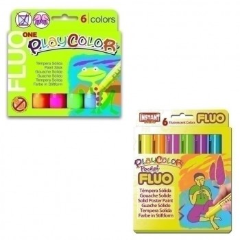 TEMPERA SOLIDA PLAYCOLOR FLUOONE