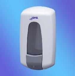 DOSIFICADOR JABON Y GEL HIDROALCOHOLICO MODELO PARIS COLOR BLANCO 900ML