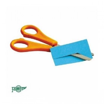 TIJERAS ESCOLARES 13CM FAIBO ZURDOS NARANJA TE13Z