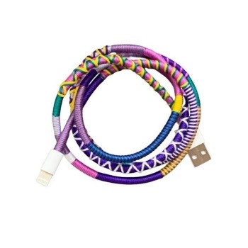 CABLE USB A LIGHTNING 1 M (COLORES MIX) - LINEA SUMBA