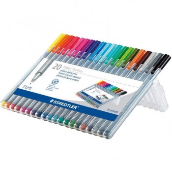 ROTULADORES ESTUCHE DE COLORES STAEDTLER TRIPLUS FINELINER