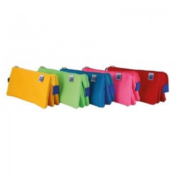 PORTATODO TRIPLE ESTUCHE OXFORD KIDS COLORES SURTIDOS