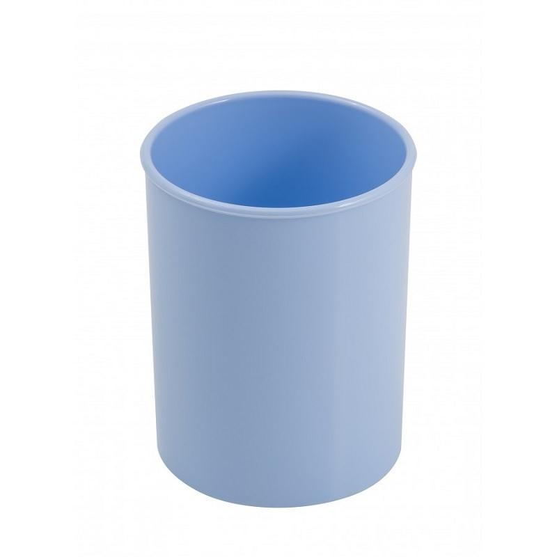 CUBILETE PORTALAPICES FAIBO PLASTICO AZUL PASTEL