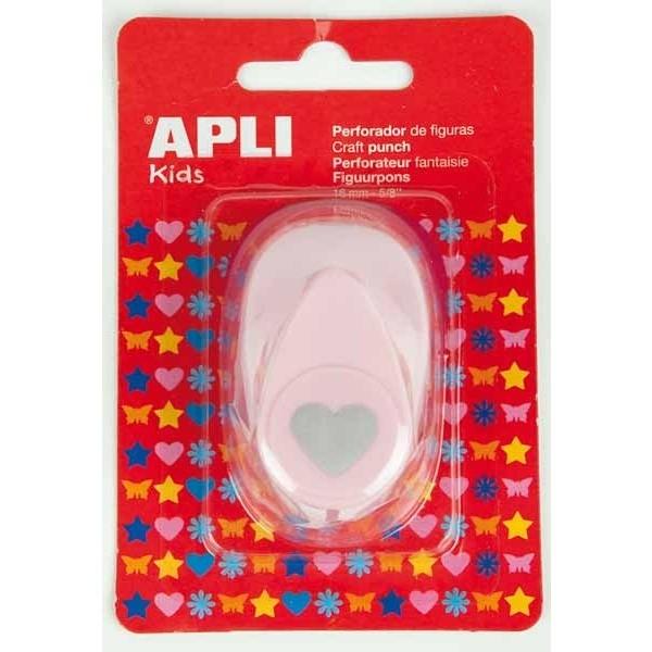 PERFORADORA APLI PAPEL CORAZON( 13068 )