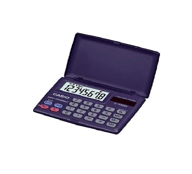 CALCULADORA CASIO SL-160 VER 8 DIGITOS SOLAR /PILAS SL-160VER