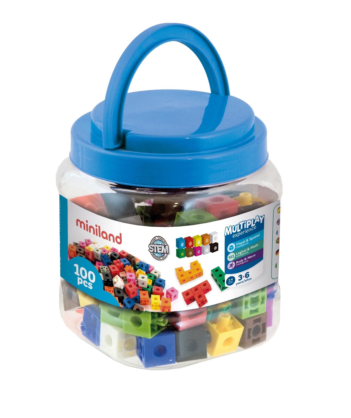 CUBOS 2 CM 100 PCS MINILAND