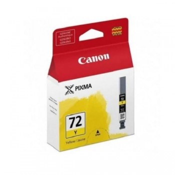 CARTUCHO ORIGINAL CANON PGI72Y TINTA AMARILLO 6406B001