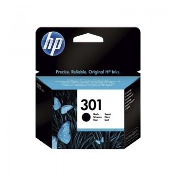 CARTUCHO ORIGINAL HP301 NEGRO DESKJET 1050, 2050, 2050S - CH561EE