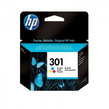 CARTUCHO ORIGINAL HP301 TRICOLOR DESKJET 1050, 2050, 2050S CH562EE