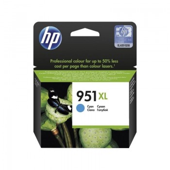 CARTUCHO ORIGINAL HP951XL CYAN OFFICEJET PRO 8100/8600