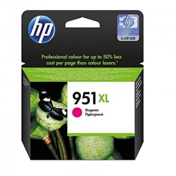 CARTUCHO ORIGINAL HP951XL MAGENTA OFFICEJET PRO 8100/8600 - CN047AE