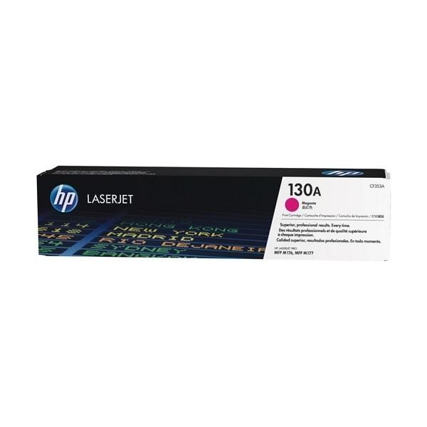 TONER HP CF353A Nº130A ,MAGENTA LASERJET PRO SERIE MFP M176N/MFP177FW 1.300 PAGINAS