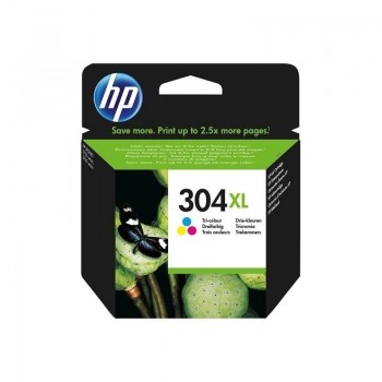 CARTUCHO ORIGINAL HP304XL TRICOLOR  3000 / 3720 / 3730  N9K07AE