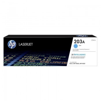 TONER HP CF541X Nº203X LASERJET PRO M254DW/M254NW/MFP M280NW/M281FDN/M281FDW CIAN 2.500 PAGINAS