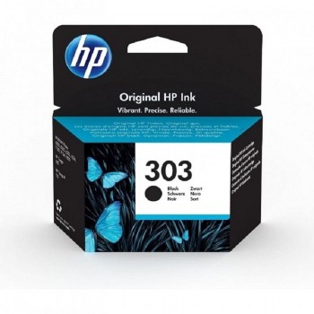 CARTUCHO ORIGINAL HP303 TINTA NEGRO ENVY PHOTO 6230,7130,7134,7830 -Nº 303 T6N02AE