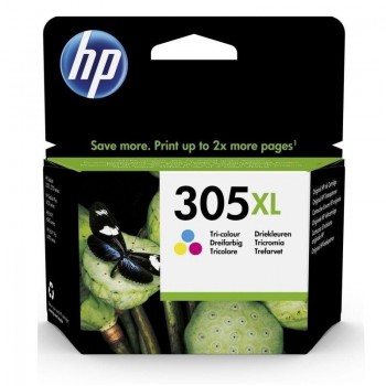 CARTUCHO ORIGINAL HP305XL TRICOLOR 3YM63AE