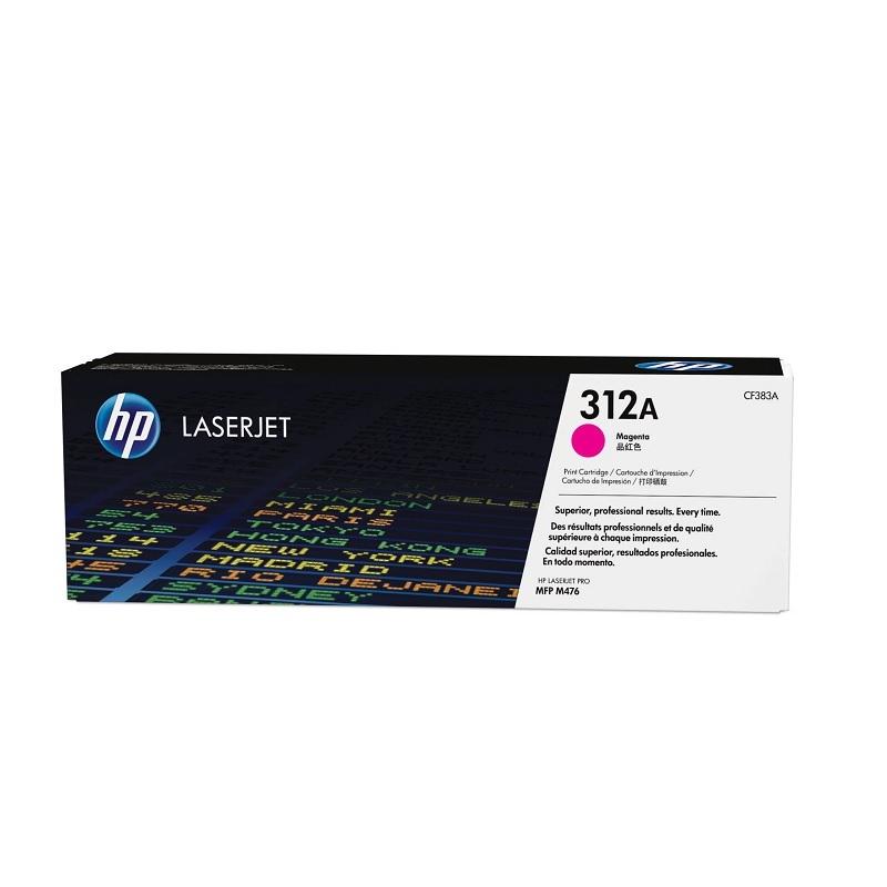 TONER HP CF383A Nº312A LASERJET PRO MFP M476DN/M476DW/M476NW MAGENTA 2.700 PAGINAS