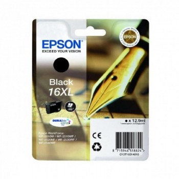 CARTUCHO ORIGINAL EPSON 16XL NEGRO C13T16314010