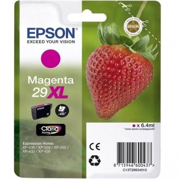 CARTUCHO ORIGINAL EPSON 29XL MAGENTA C13T29934010