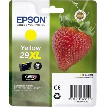 CARTUCHO ORIGINAL EPSON 29XL AMARILLO C13T29944010