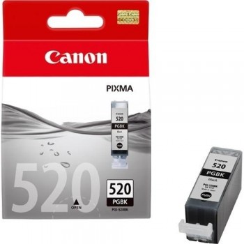 TONER ORIGINAL  CANON PIXMA IP3600/4600 CARTUCHO NEGRO PGI 520 BK 2932B001