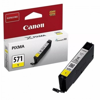 CARTUCHO ORIGINAL CANON TINTA AMARILLO MG5750/MG6850/MG7750 - CLI-571Y 0388C001