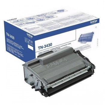 TONER ORIGINAL BROTHER TN3430 NEGRO HLL5000D / L5100DN / L5200DW / L6300DW / L6400DW DCPL5500DN / DCPL6600DW