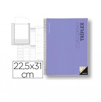 CUADERNO DE PROFESOR ADDITIO TRIPLEX 22,5X31CM