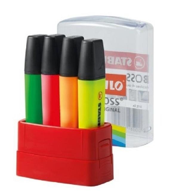 STABILO Boss Original Pack de 15 Marcadores Fluorescentes Colores