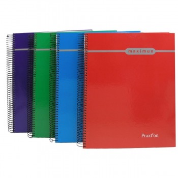 CUADERNO ESP DINA4 MICROPER LISO TDD 4 BANDAS 160H PRAXTON ( HASTA FIN EXISTENCIAS )