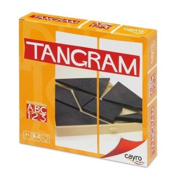 JUEGO TANGRAM CAJA PLASTICO 123