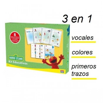 JUEGO FALOMIR BARRIO SESAMO KIT EDUCATIVO