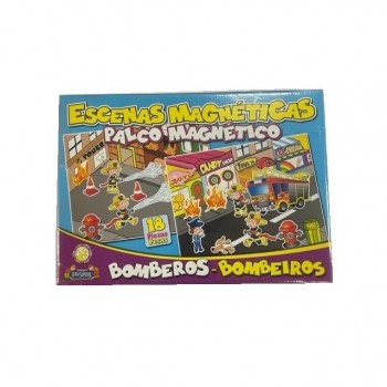 PUZZLE ESCENAS MAGNETICAS LOS BOMBEROS FALOMIR