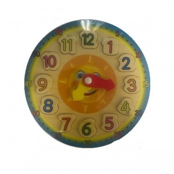 PUZZLE MADERA RELOJ HORAS  46-502