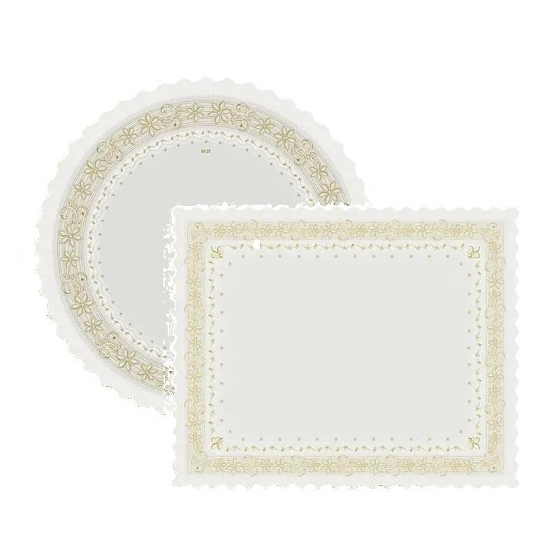 BLONDAS PARAFINADAS RECTANGULARES 18X50CM PAQUETE 100 UNIDADES