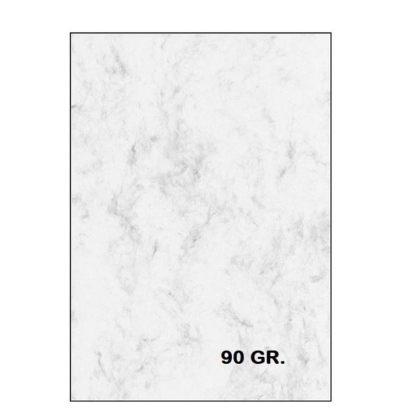 PAPEL DINA4 100 HOJAS 90GR COLOR MARMOLEADO GRIS 4691229