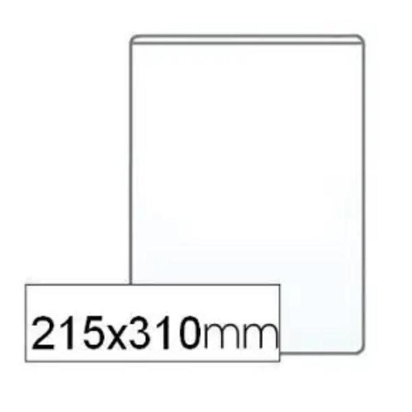 FUNDA PORTACARNETS 215X310 UÑERO 0,15 FOLIO  C/75u. REF.57100