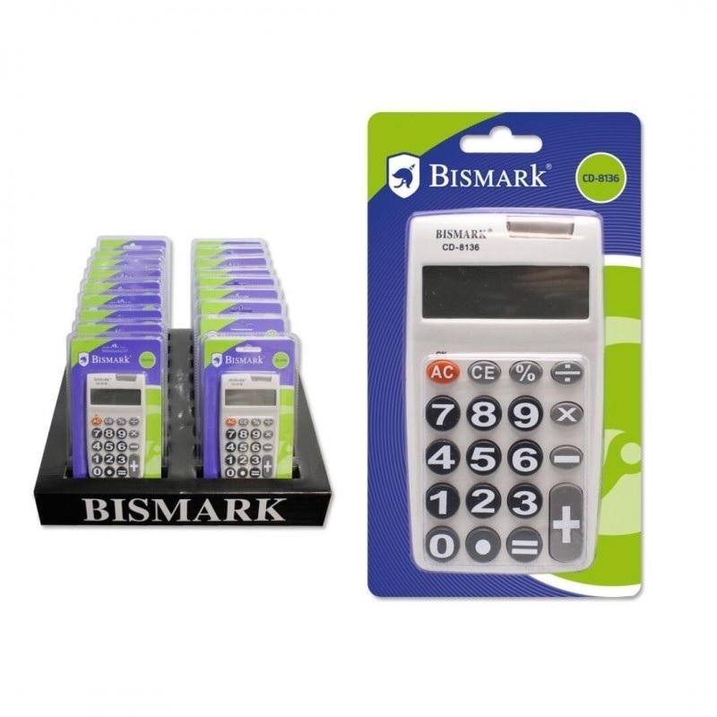 CALCULADORA 8 DIGITOS BIG 8136