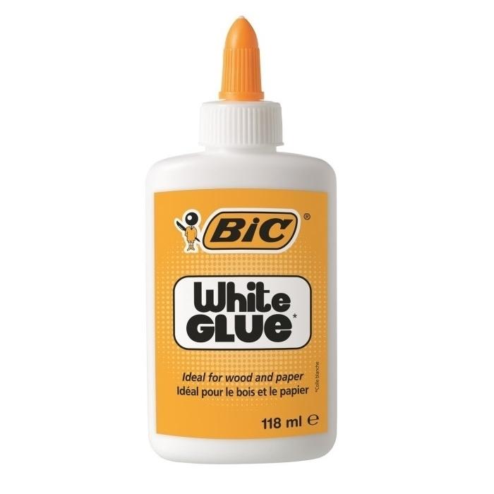 COLA BLANCA PEGAMENTO 118GR BIC