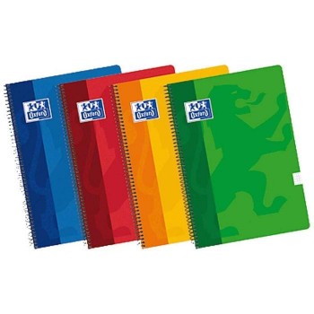 CUADERNO ESPIRAL PAUTA 3,5MM 80H TD FOLIO OXFORD 400043992