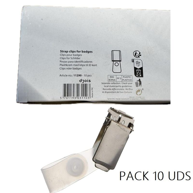 PINZA IDENTIFICADOR CON TIRA  3L PACK DE 10UDS 11290