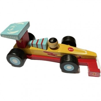 COCHE FORMULA MADERA 20CM