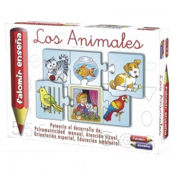 JUEGO EDUCATIVO FALOMIR ENSEÑA LOS ANIMALES