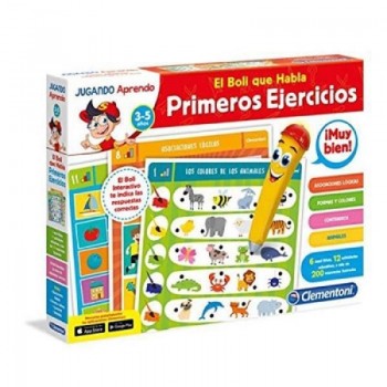 JUEGO BOLIGRAFO INTERACTIVO EL BOLI QUE HABLA PRIMEROS EJERCICIOS CLEMENTONI 55168