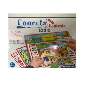 JUEGO CONECTA CONTESTA LOGIC CLEMENTONI 65112