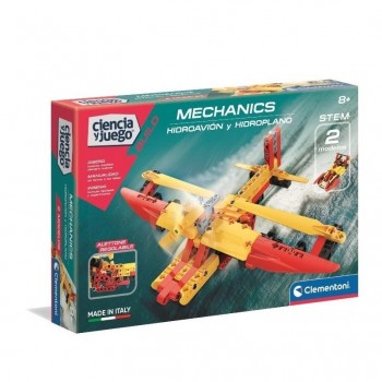 JUEGO MECHANICS HIDROAVION E HIDROPLANO CLEMENTONI 55344