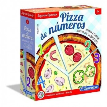 JUEGO  PIZZA DE NUMEROS CLEMENTONI 55316